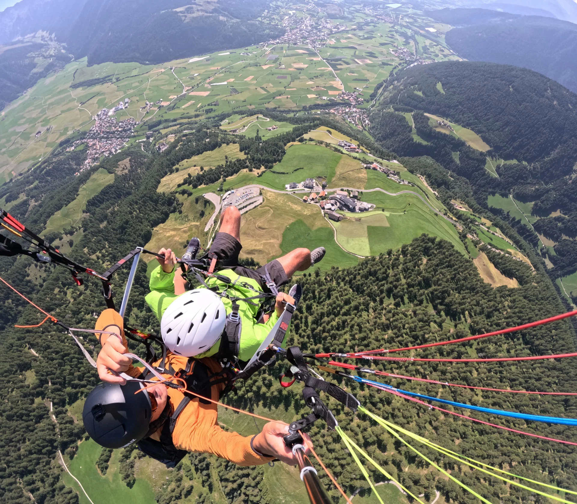 Tandem Watles – Blick auf die Bergstation