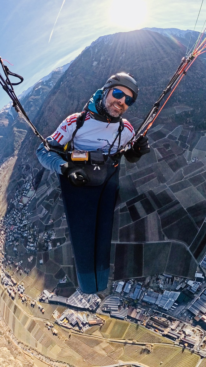 Tandempilot Ben aus Latsch im Vinschgau